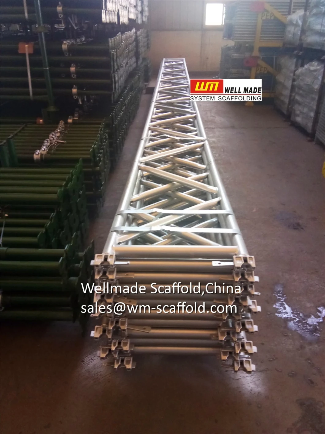 Hot Sales Lattice Girder Horizontal Beam Modular Scaffolding System Ringlock