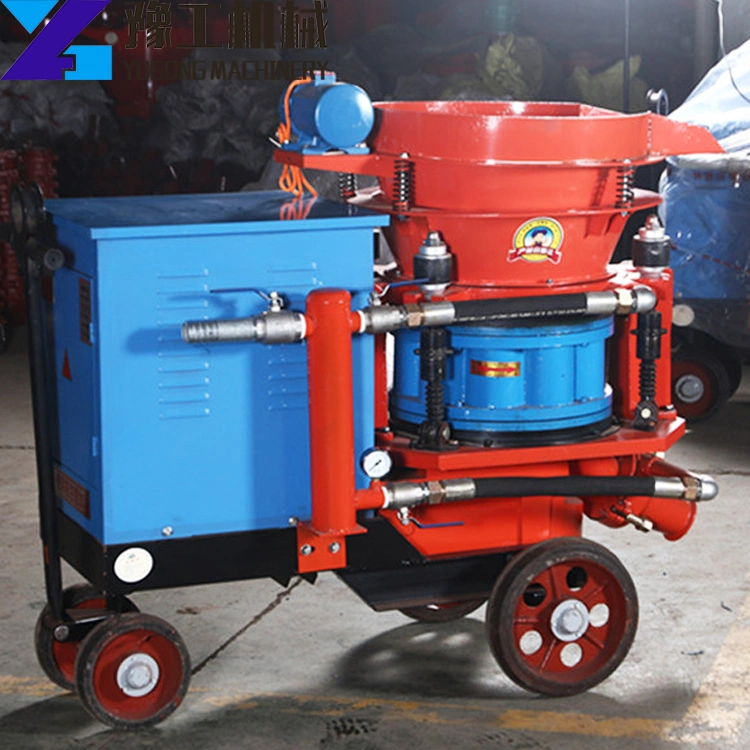 Small Concrete Pump Spraying Concrete Shotcrete Machine