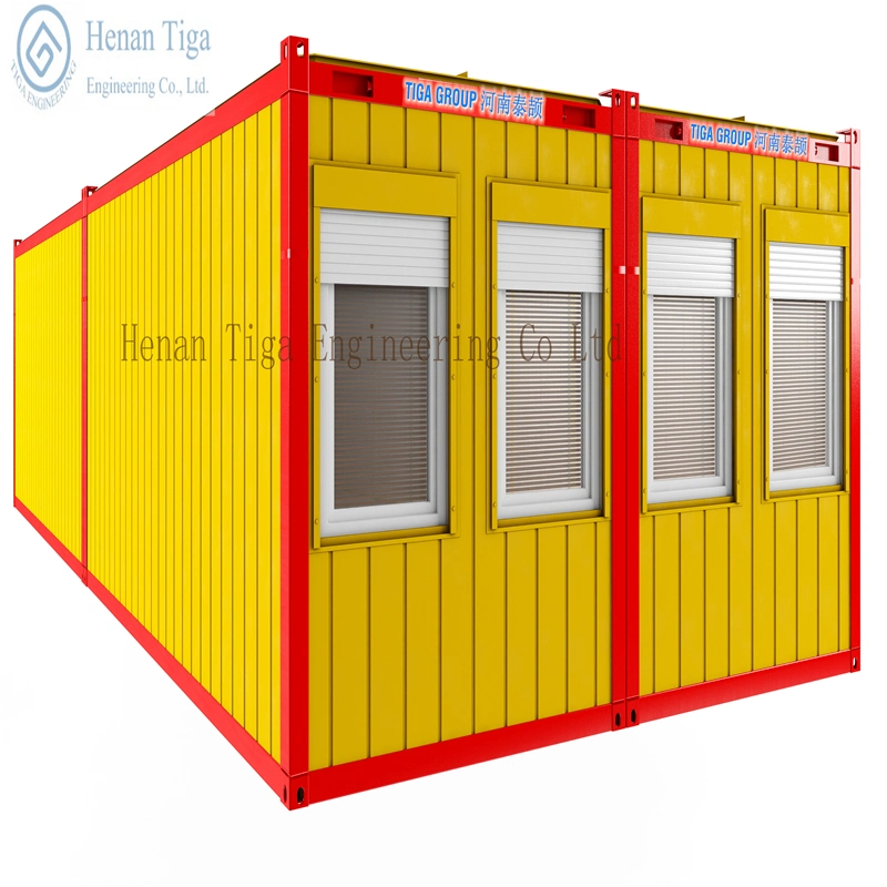 Portable Prefabricated Container House Modular Steel Frame Cabin Villa