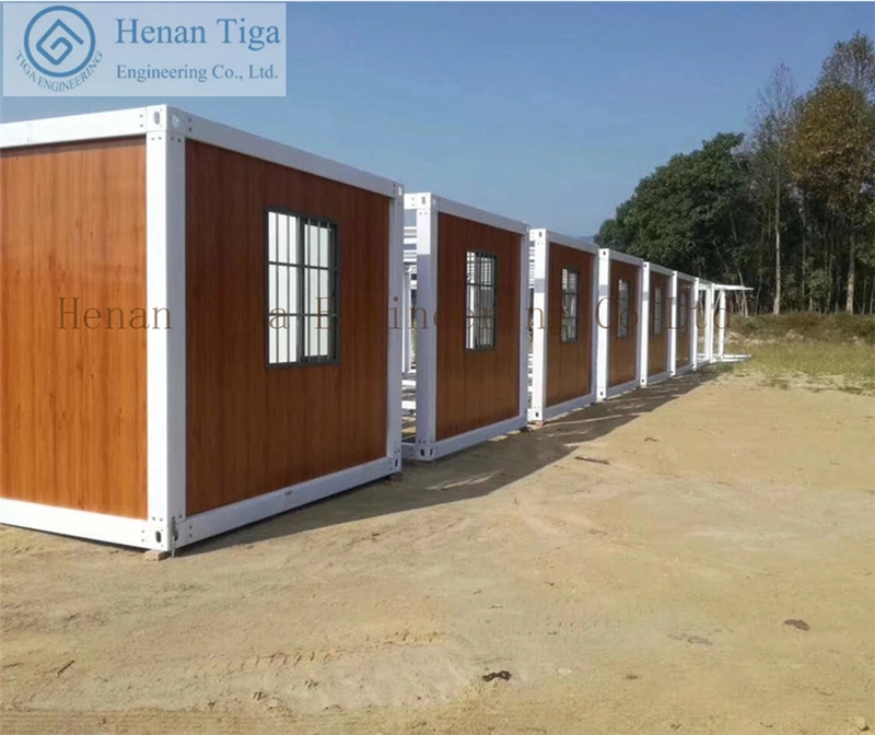 Portable Prefabricated Container House Modular Steel Frame Cabin Villa