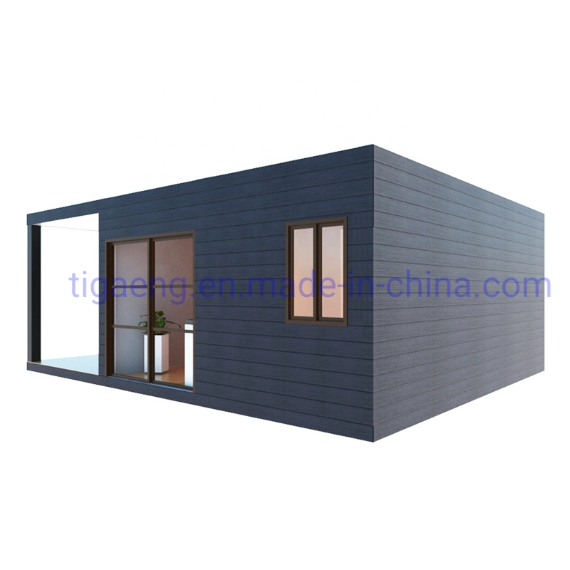 Portable Prefabricated Container House Modular Steel Frame Cabin Villa