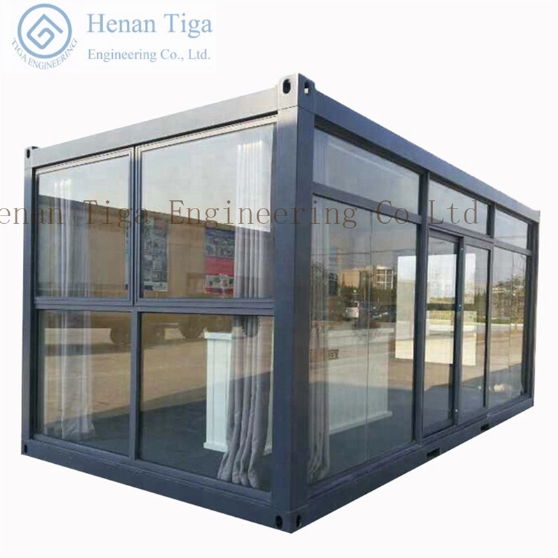 Portable Prefabricated Container House Modular Steel Frame Cabin Villa