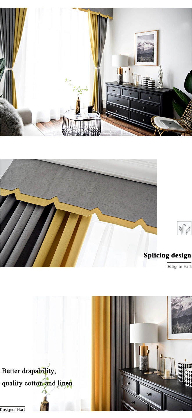 Wholesale Linen 85-90% Fabric Curtain Roller Blinds for Homestay