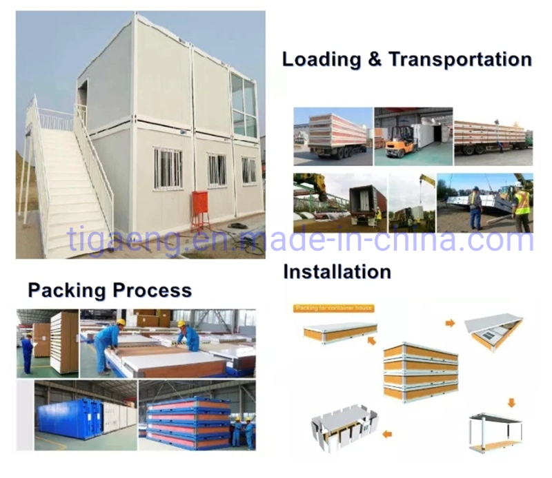 Portable Customizable Modular Cabin House Prefabricated Container Houses