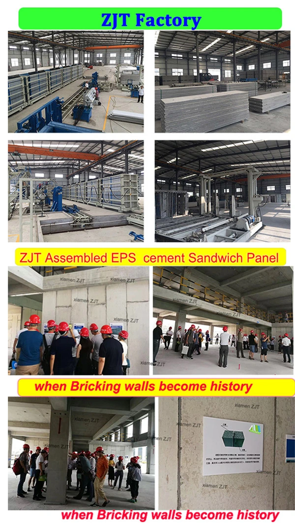 Fireproof Precast Lightweight Concrete/AAC Cement Panel for Partition Wall