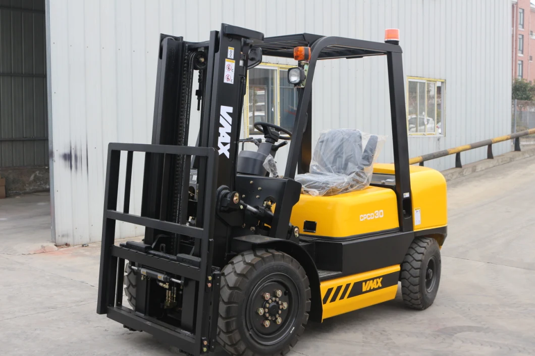 3ton Diesel Forklift with Triplex 4.5m Mast and Side Shifter Forklift 3000kg