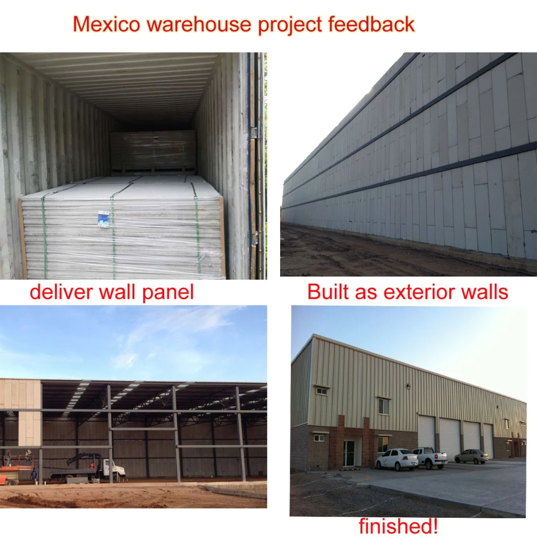 Fireproof Precast Lightweight Concrete/AAC Cement Panel for Partition Wall