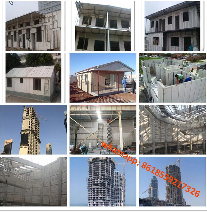 Fireproof Precast Lightweight Concrete/AAC Cement Panel for Partition Wall