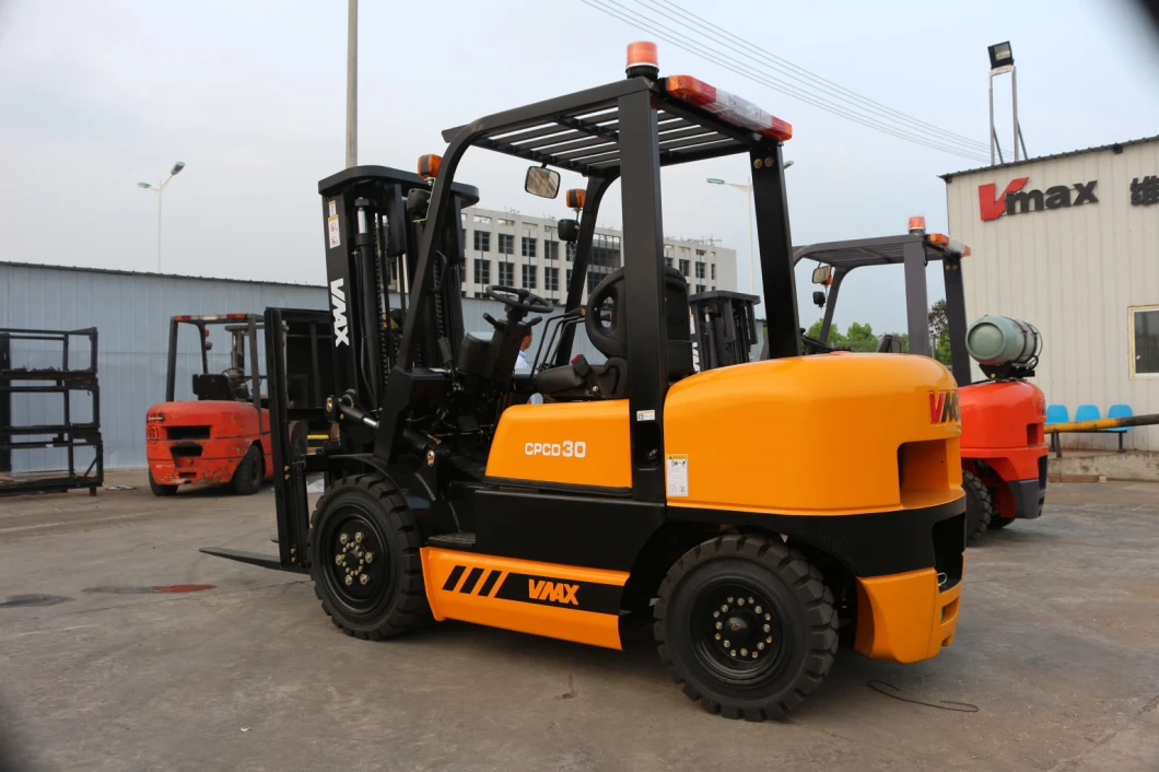 3ton Diesel Forklift with Triplex 4.5m Mast and Side Shifter Forklift 3000kg