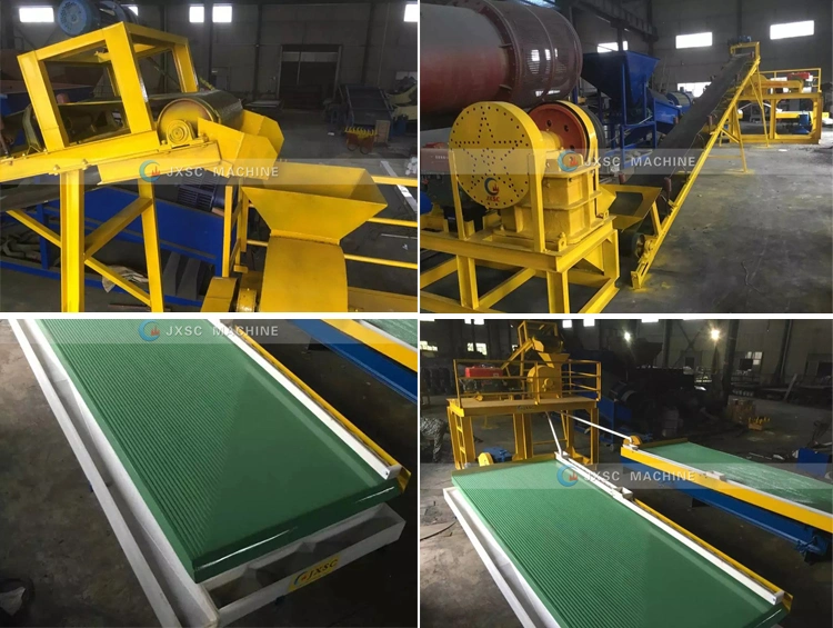 Alluvial Gold Mining Concentrator Vibrating Shaking Table Vibrating Table