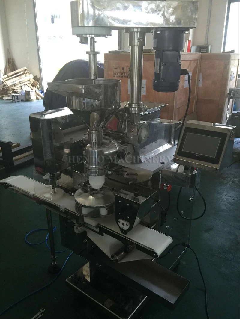 Table Type Automatic Pastry Encrusting Stuffing Filling Machine