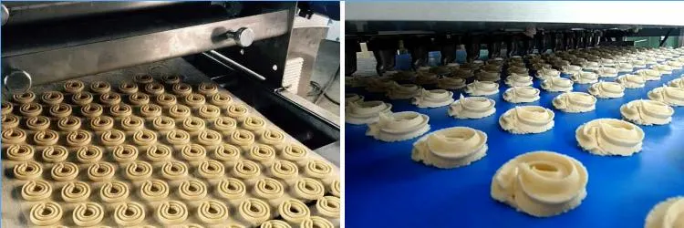 Factory Price Cookie Making Mini Machine Tray Type Rotary Moulder Soft Biscuit Production Line