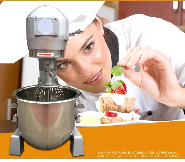 Commercial Food Mixer Multifunctional Spiral Cookie Flour Fork Dough Mixer Food Processor with Mixer Grinder