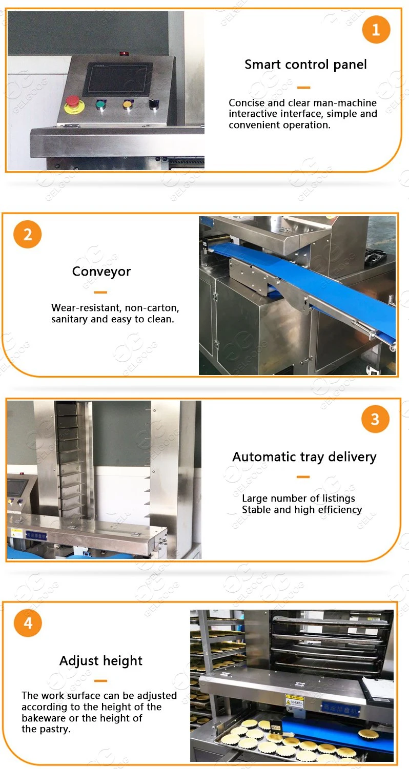 Multifunctional Bread Trays Maamoul Aligning Tray Arranging Machine Bread