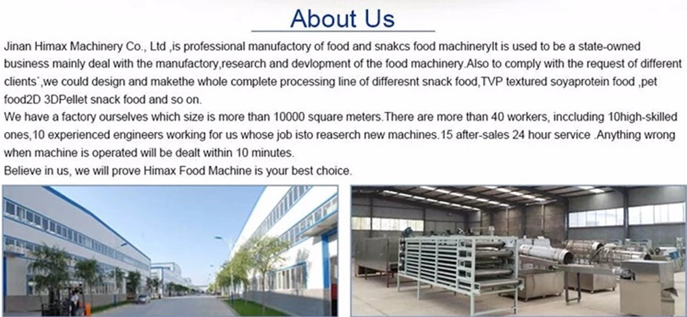 Tvp/Tsp Meat Analogue Machine Mock Meat Machine Soya Protein Making Machine