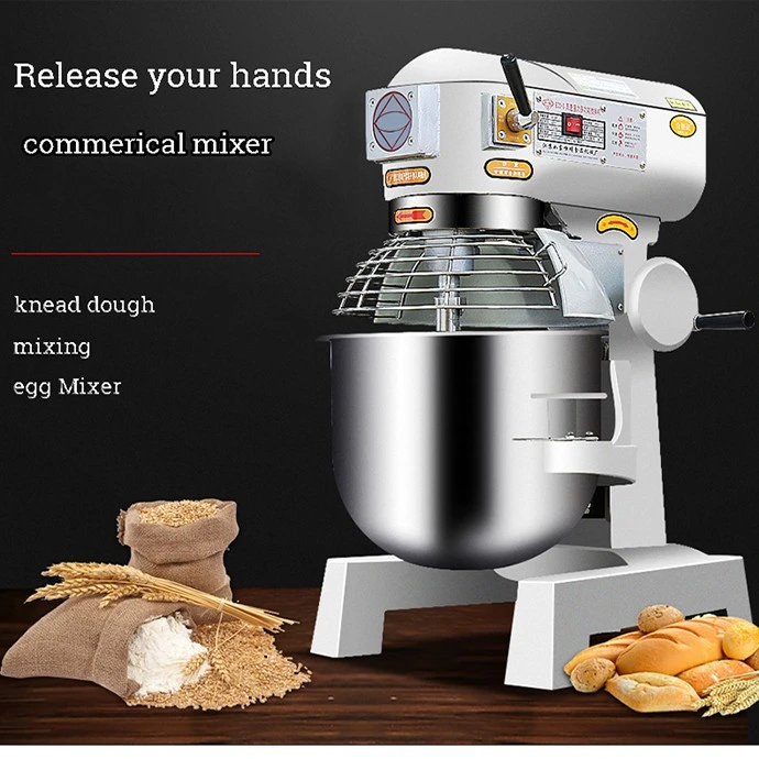 Commercial Food Mixer Multifunctional Spiral Cookie Flour Fork Dough Mixer Food Processor with Mixer Grinder