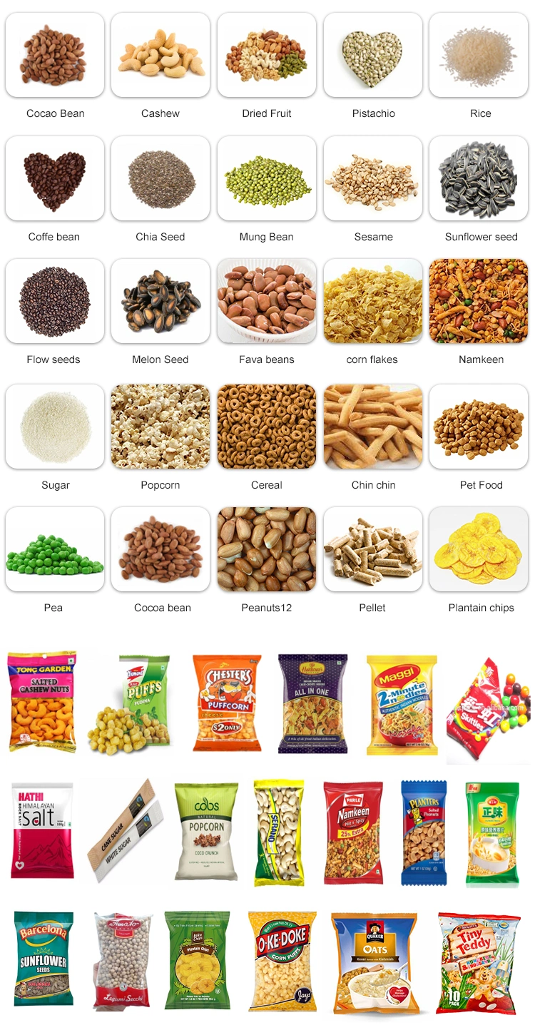 China Supplier Wholesale Price Automatic Packaging Machine Puffed Food/Jelly/Candy Food Packing Machine