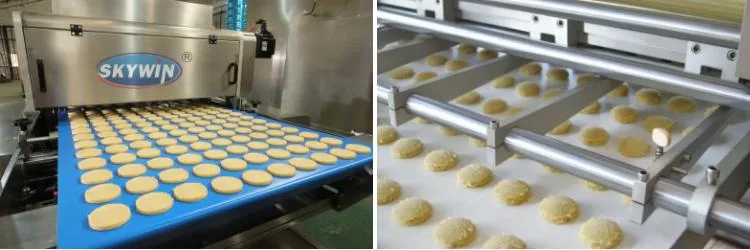 Factory Price Cookie Making Mini Machine Tray Type Rotary Moulder Soft Biscuit Production Line