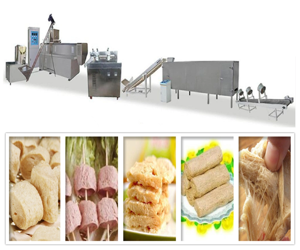 Tvp/Tsp Meat Analogue Machine Mock Meat Machine Soya Protein Making Machine