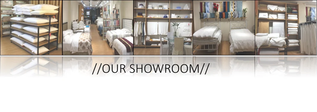 Factory Customized Hotel Bed Linen 100% Cotton Hotel 3cm Stain Duvet Cover
