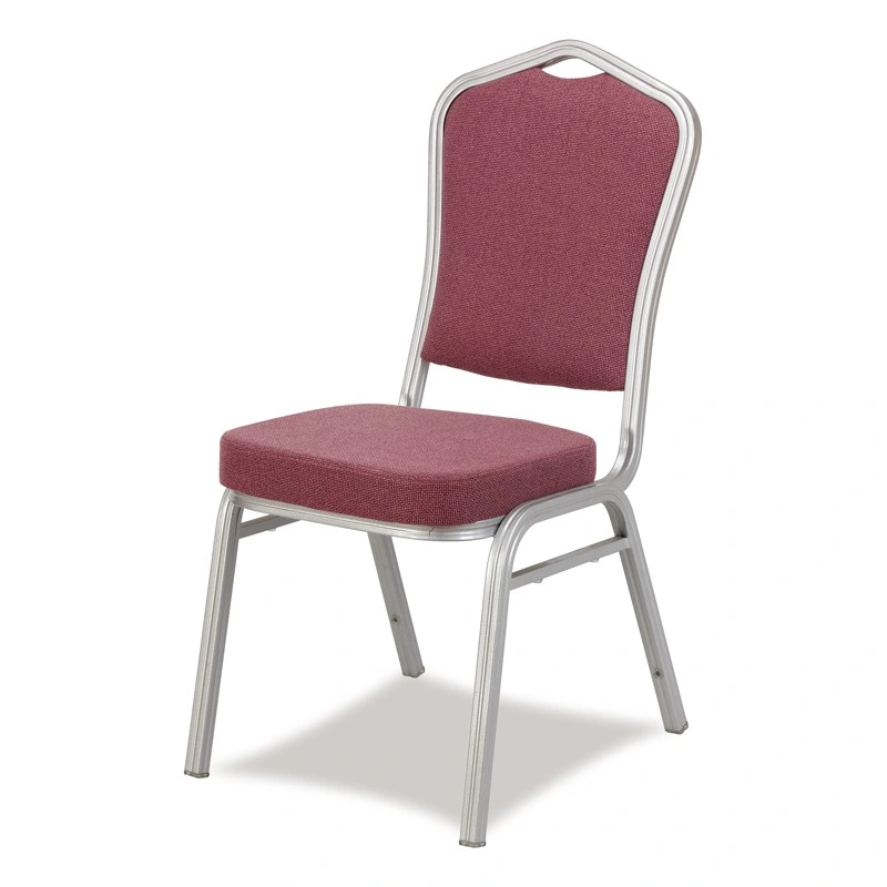 Foshan Factory Wedding Banquet Hall Furniture Wholesale Stackable Metal Hotel Chairs Banquet