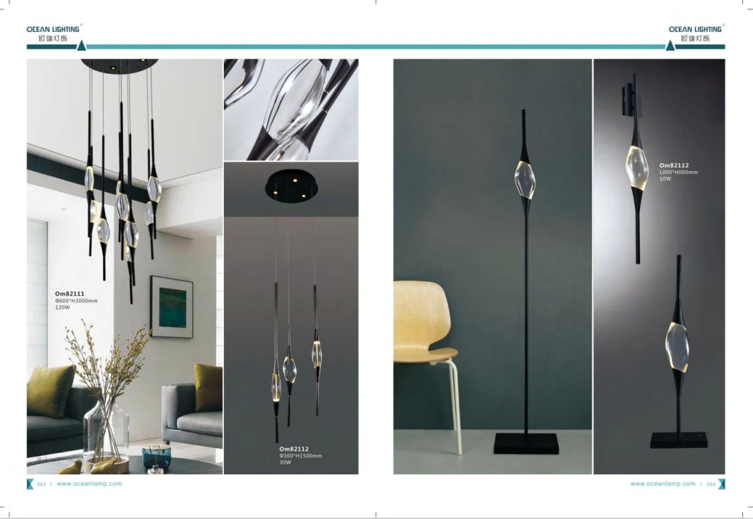 2020 Year New Design Modern Lobby Crystal Pendant Lamp Hotel Chandelier Pendant Light