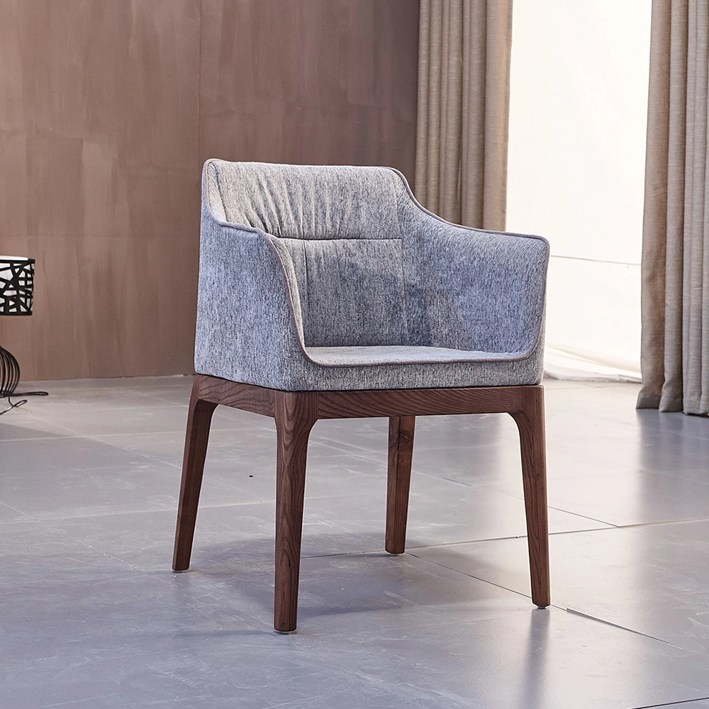 Italian Fashion Fabric Armchair Promotion Item for Hotel Project