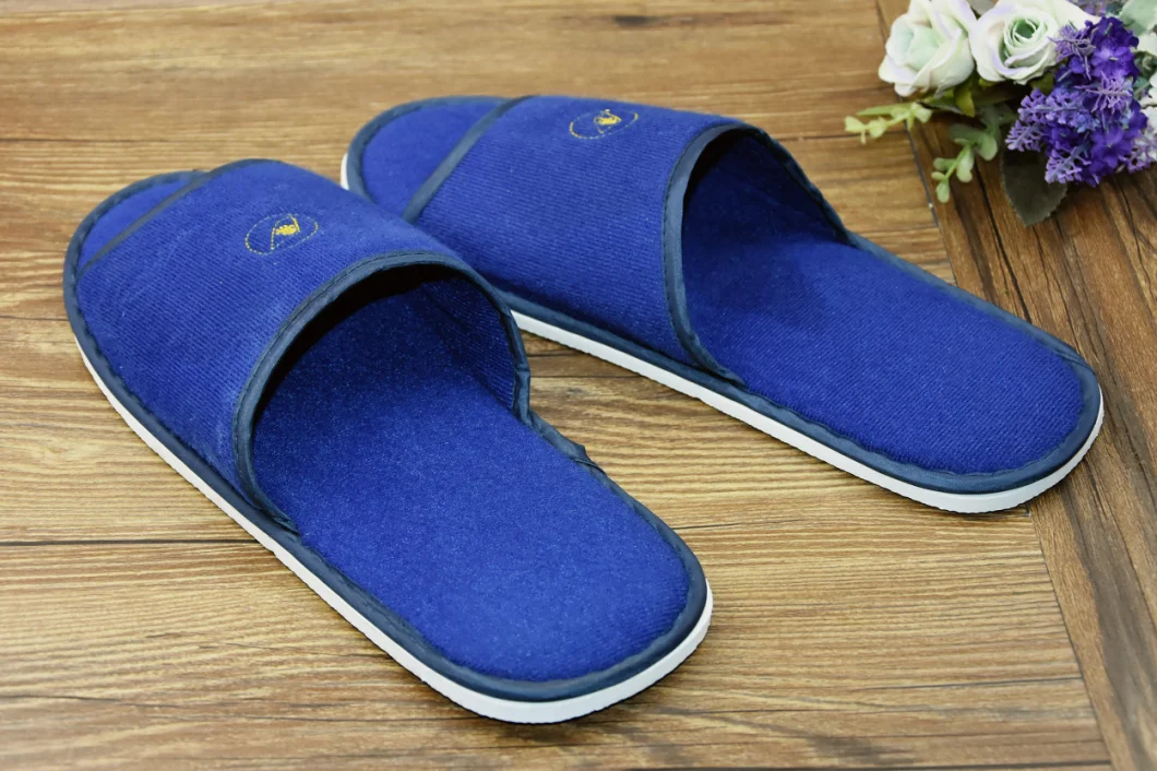 Wholesale Custom Logo Slippers Hotel Stock Hotel Slipper