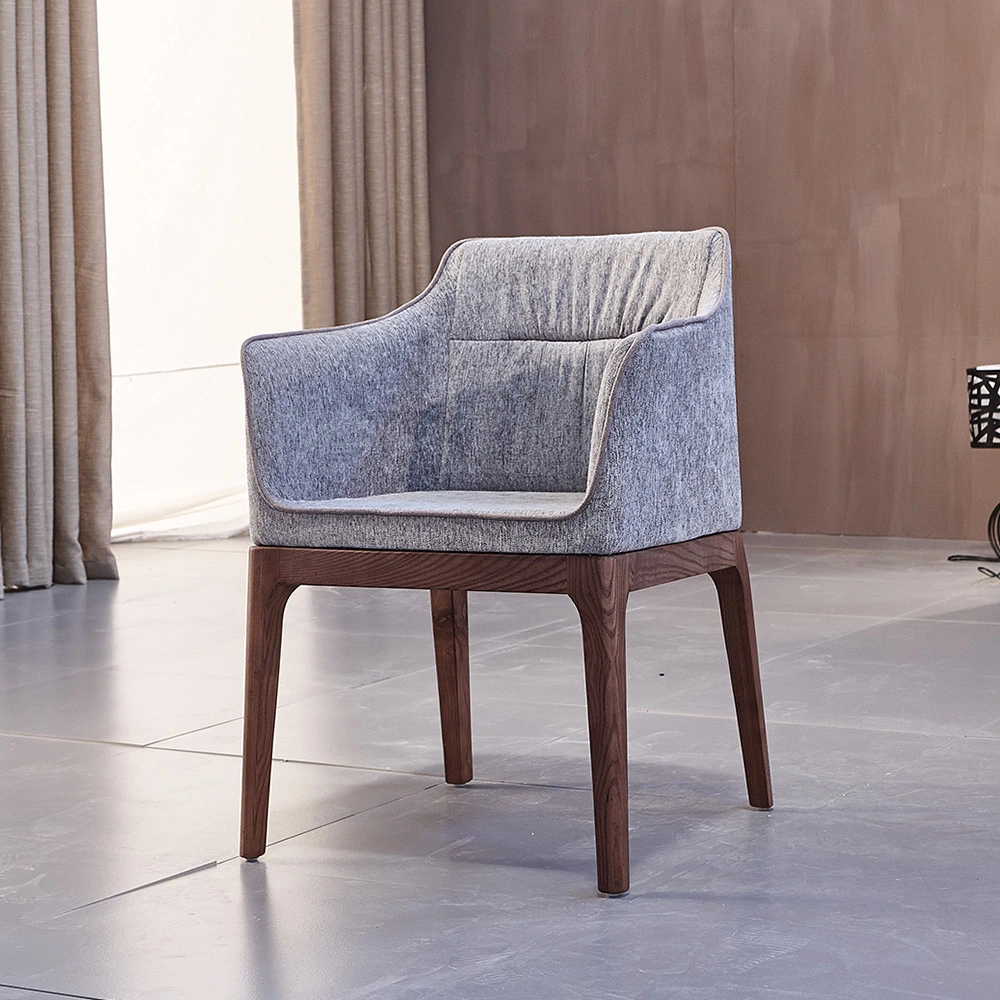 Italian Fashion Fabric Armchair Promotion Item for Hotel Project