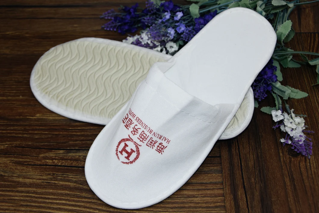 Wholesale Custom Logo Slippers Hotel Stock Hotel Slipper