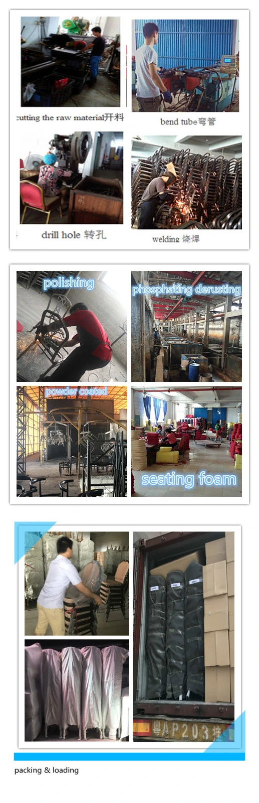Wholesale Used Cheap Steel Banquet Chair Steel Stainless Chair Hotel Banquet Dining Stainless Chair