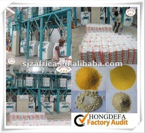 20-30tons Maize/24h Maize Flour Mill Maize Grinding Mill