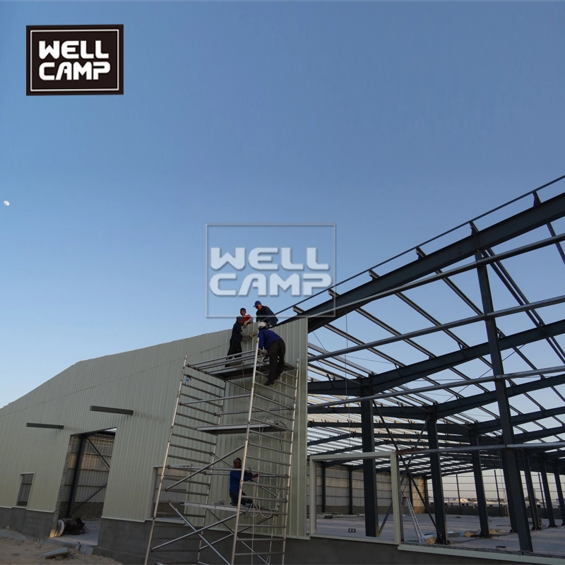 Wellcamp Ready-Build Open Type Light Steel Prefab Cowshed