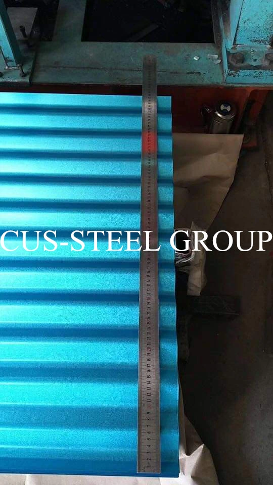 Galvalume Curving Corrugated Metal Profile Roofing/Corrugated Al-Zn Steel Sheet