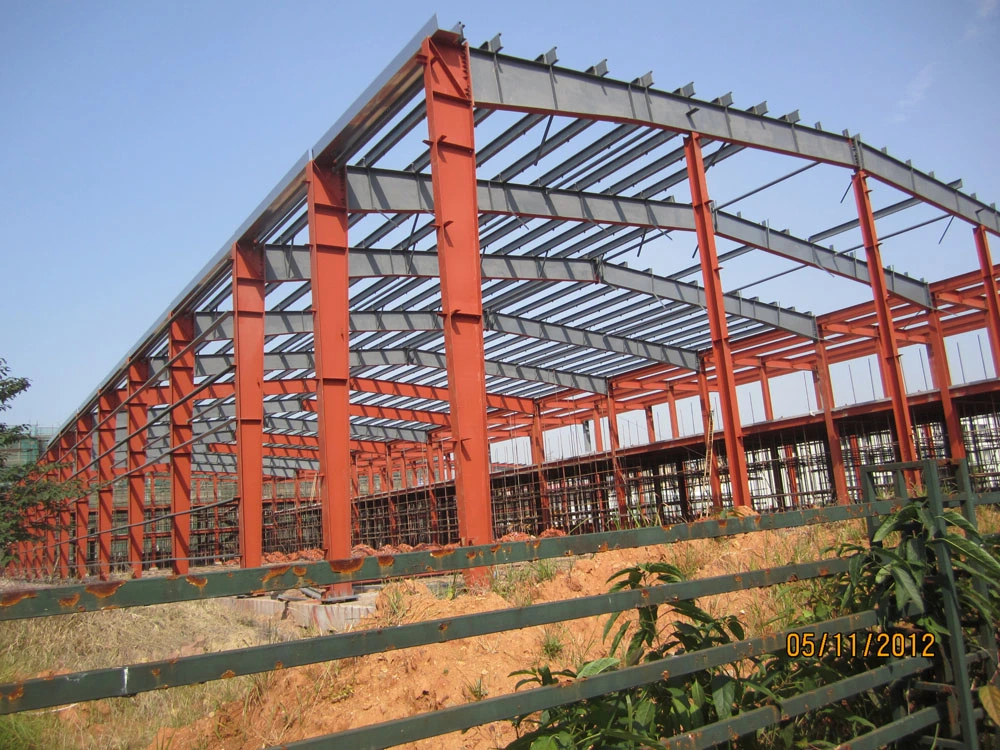 Prefabricated Space Frame Metal Shed Steel Structure Warehouse