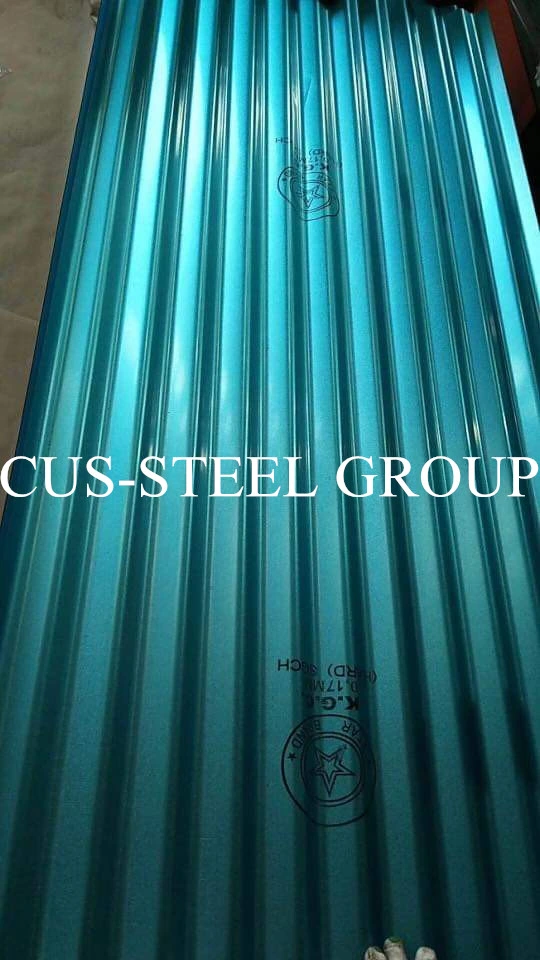 Galvalume Curving Corrugated Metal Profile Roofing/Corrugated Al-Zn Steel Sheet