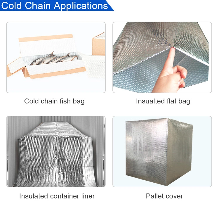 Aluminium Foil Bubble Thermic Insulant for Metal Structure Building