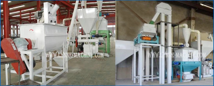 Small Automatic Pellet Feed Making Line for Dairy Farm Animals