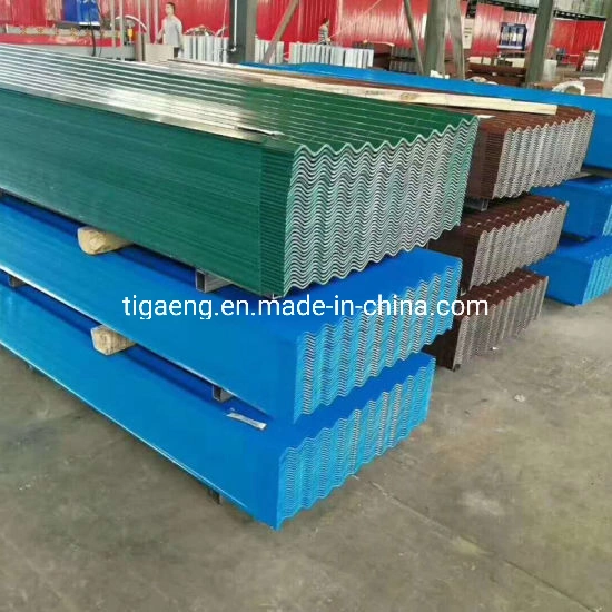 Building Construction Painted Corrugated PPGI/PPGL Metal Corrugated Sheet