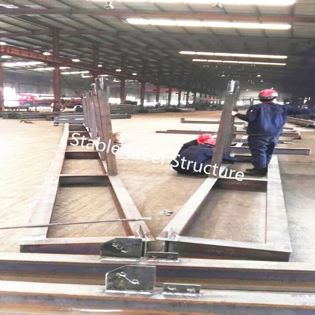 Prefabricated Metro Steel Structure Building Metal Shed with High Quality