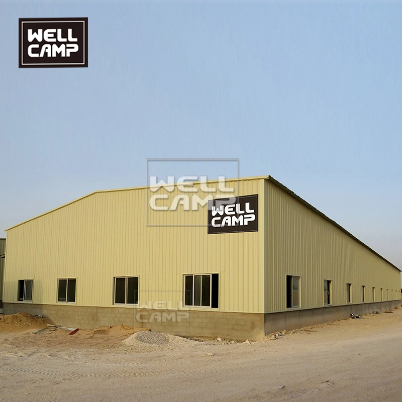 Wellcamp Ready-Build Open Type Light Steel Prefab Cowshed