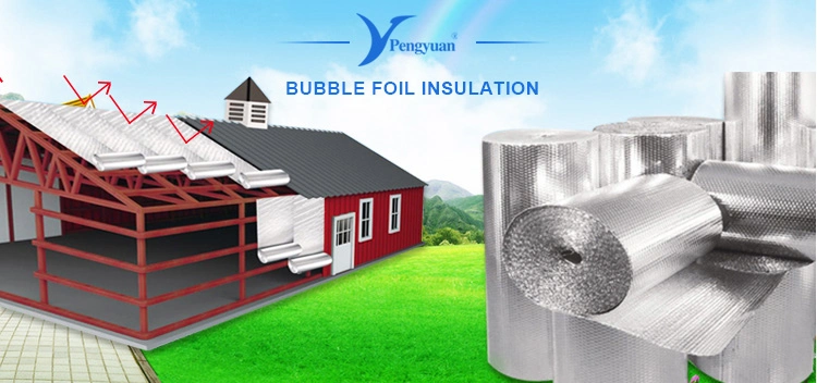 Aluminium Foil Bubble Thermic Insulant for Metal Structure Building