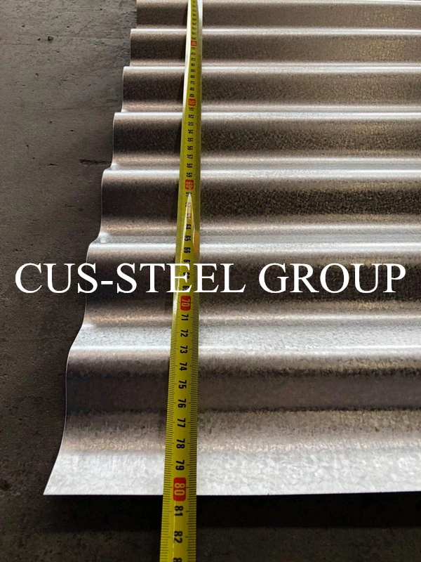 Galvalume Curving Corrugated Metal Profile Roofing/Corrugated Al-Zn Steel Sheet