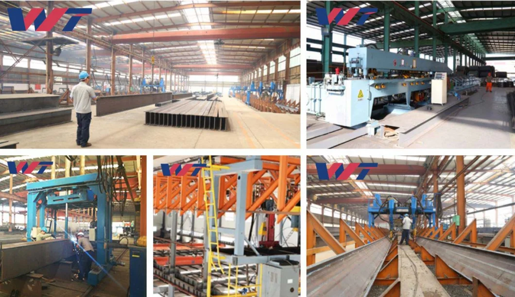 Structural Steel Prefabricated Sheds / Factory Types Portal Frame