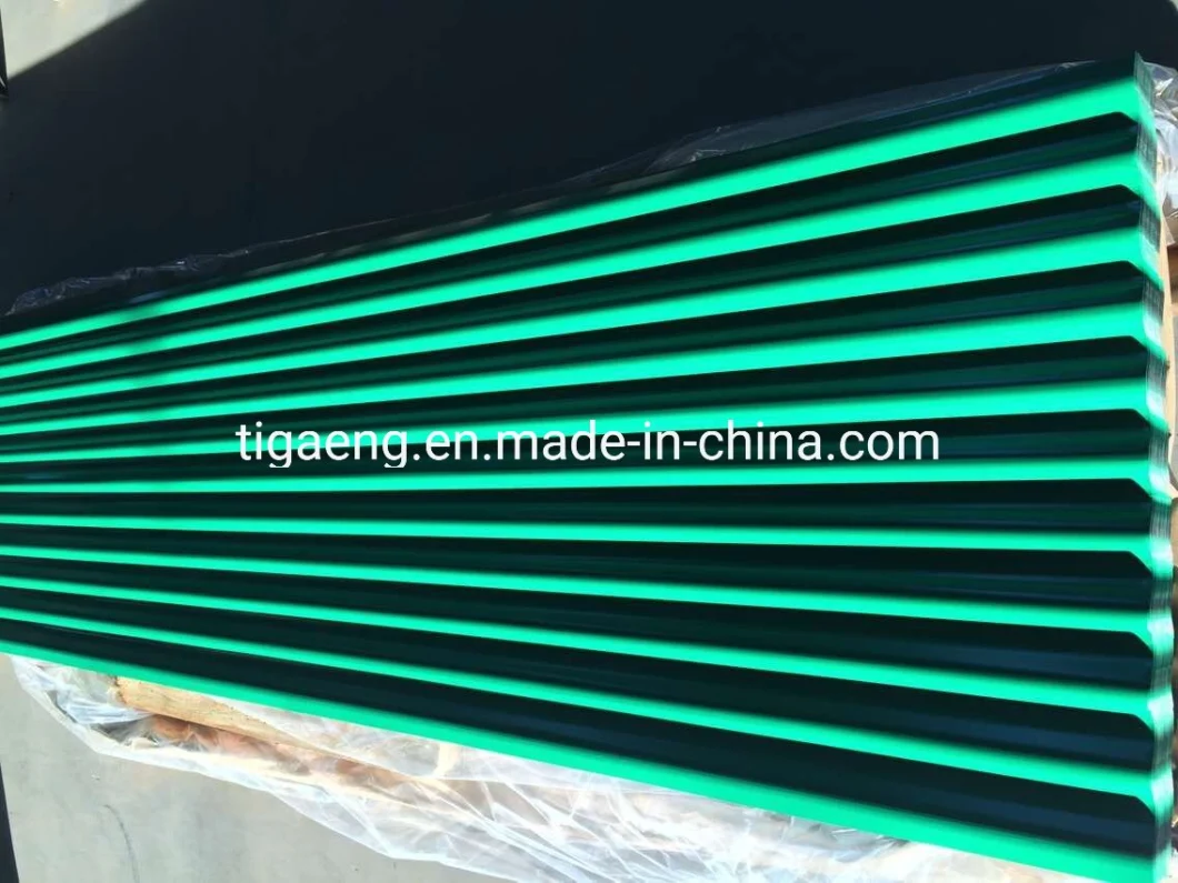 Building Construction Painted Corrugated PPGI/PPGL Metal Corrugated Sheet