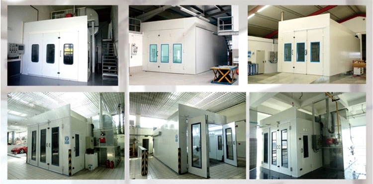 Down Draft Paint Spray Booths Rain Shed Outdoor Paint Booth