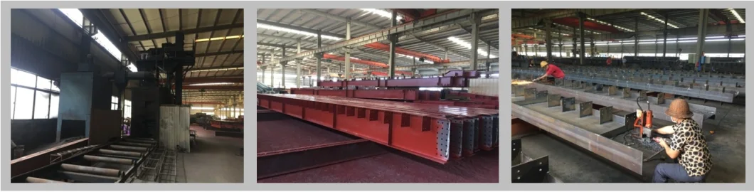 Prefabricated Steel Frame Structure for Workshop Building Metal Building