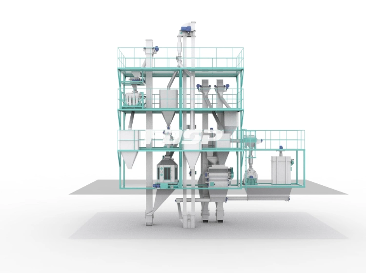 Special Feed Production Line Dairy Farm Equipment