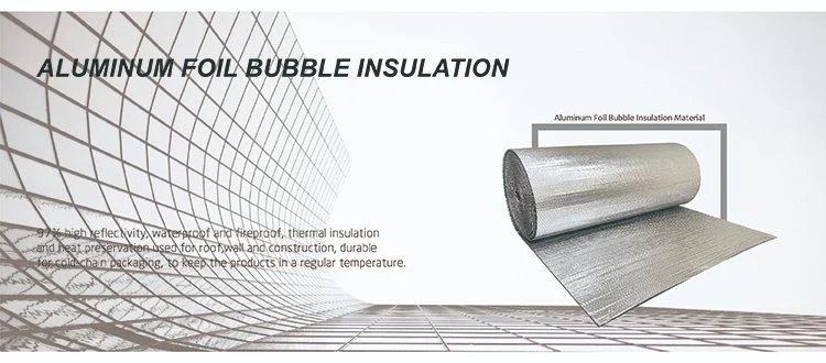 Aluminium Foil Bubble Thermic Insulant for Metal Structure Building