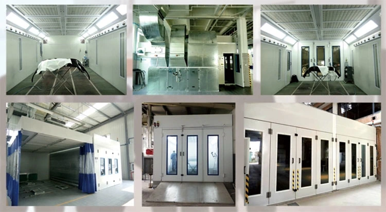 Down Draft Paint Spray Booths Rain Shed Outdoor Paint Booth